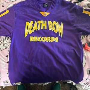 Death Row Records Purple Men's Jersey
